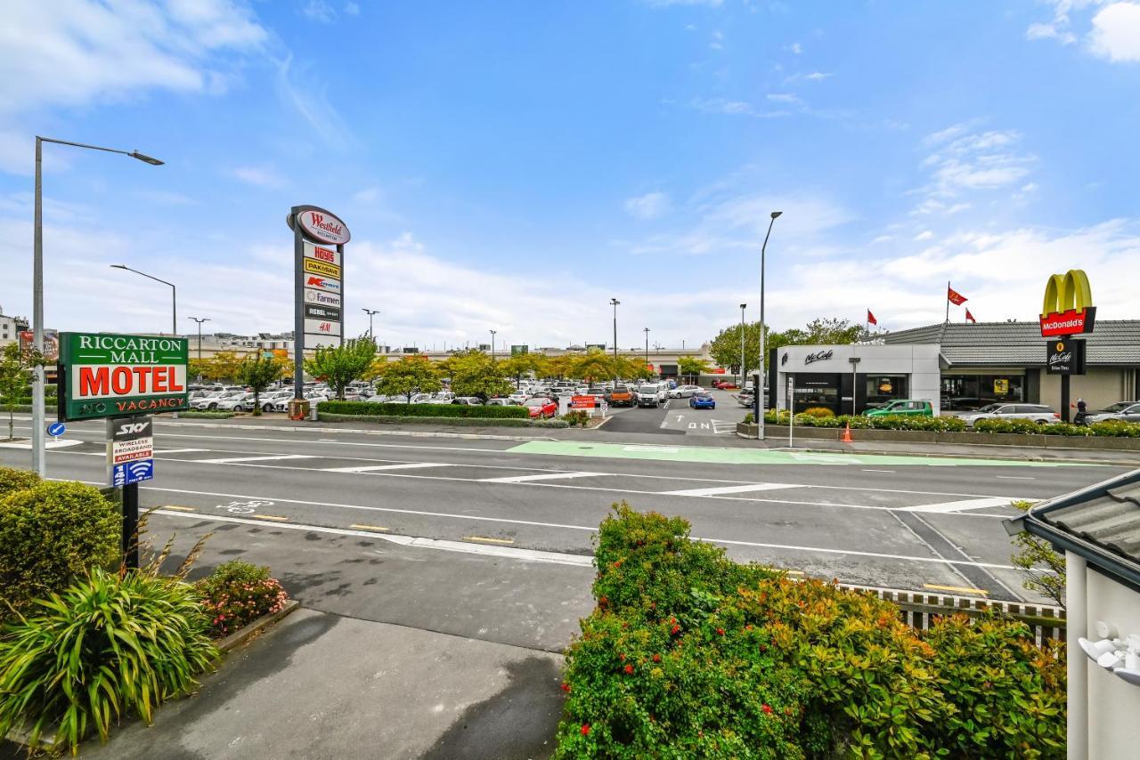 Riccarton Mall Motel Christchurch Exterior foto